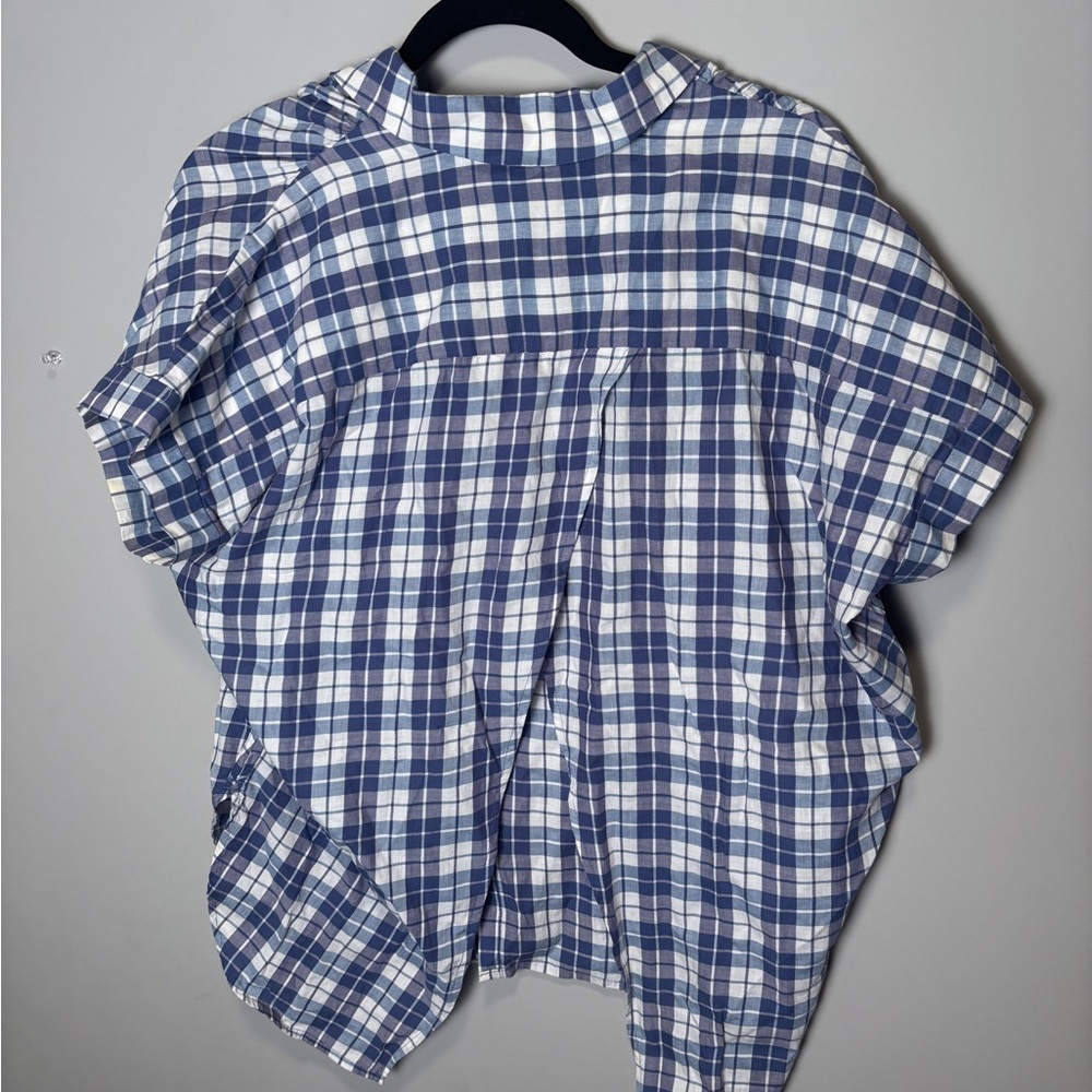 Madewell Central Open-Back Linus Plaid - Picture 8 of 8